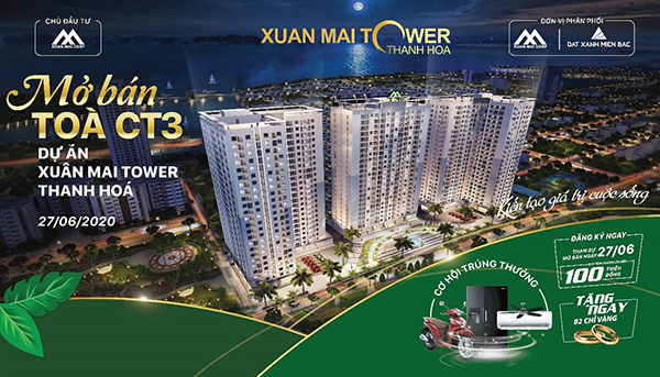 Xuân Mai Tower Thanh Hoá đã tổ chức lễ mở bán toà CT3 và tri ân khách hàng ngay tại dự án