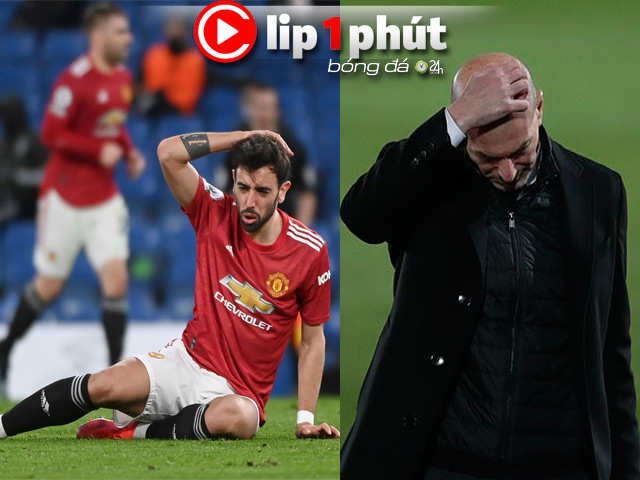 Bóng đá - Solskjaer bị tố "dùng Fernandes như phá", Real có còn cửa vô địch La Liga? (Clip 1 phút Bóng đá 24H)