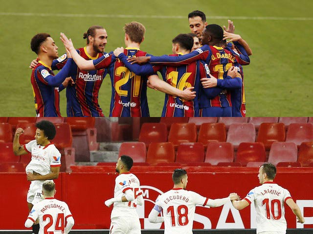 Bóng đá - Trực tiếp bóng đá Barcelona - Sevilla: Messi đá chính, quyết "ngược dòng"