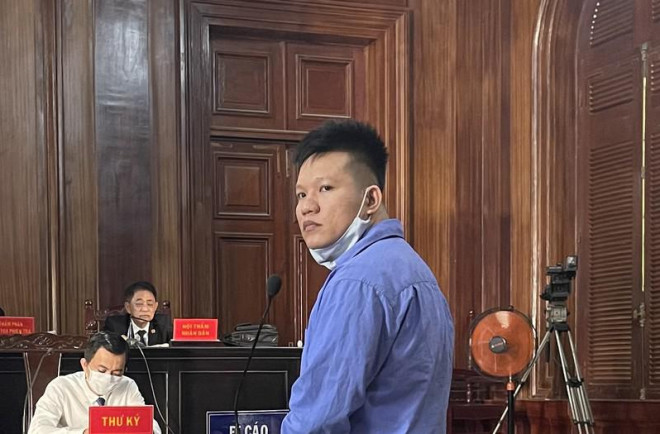 Bị cáo Lê Chí Hải. Ảnh: Hoàng Yến