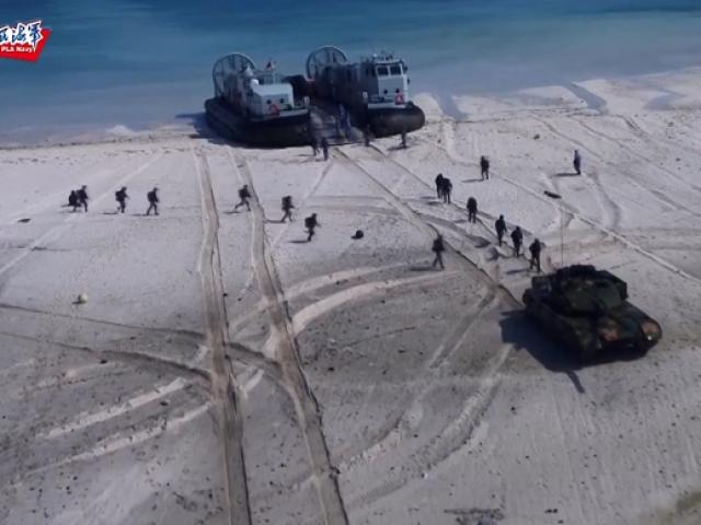 Thế giới - Quân đội Trung Quốc diễn tập ồ ạt tấn công bờ biển cách xa đại lục