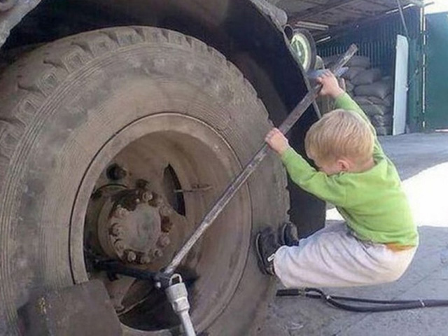 Tranh vui - Những hình ảnh hài hước của các nhóc tì khiến người lớn phải trầm trồ