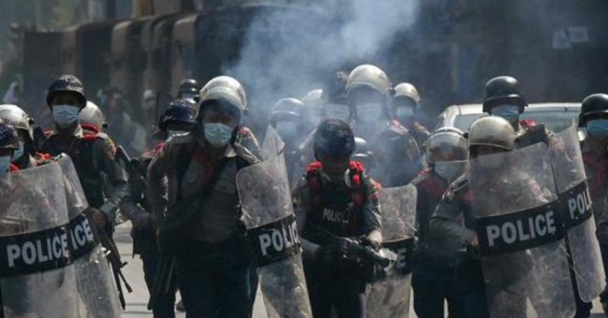 Thế giới - 19 cảnh sát Myanmar kháng lệnh quân đội, vượt biên sang Ấn Độ