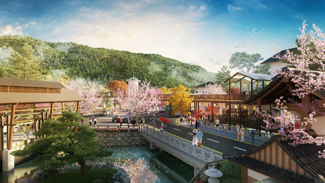 Sun Onsen Village - Limited Edition là mảnh ghép tạo nên bức tranh toàn cảnh thị trấn nghỉ dưỡng phong cách Nhật Bản tại Quang Hanh