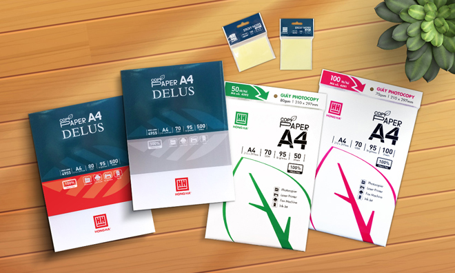 Sử dụng các loại giấy chất lượng cao, thân thiện với môi trường là một trong những hoạt động sống xanh mà giới văn phòng có thể thực hiện