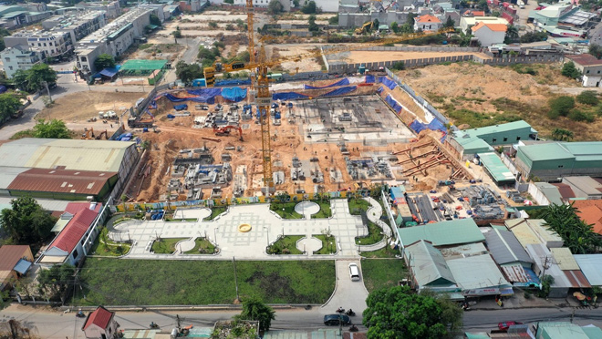 Bcons Plaza có vị trí sáng giá khi chỉ cách Quốc lộ 1k vài chục mét