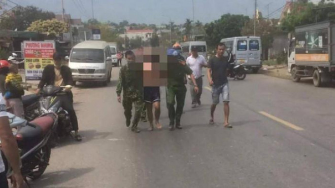 Lực lượng chức năng khống chế thành công đối tượng ngáo đá