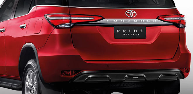 Toyota Fortuner thêm trang bị gói nâng cấp Pride Package II tại Thái - 3