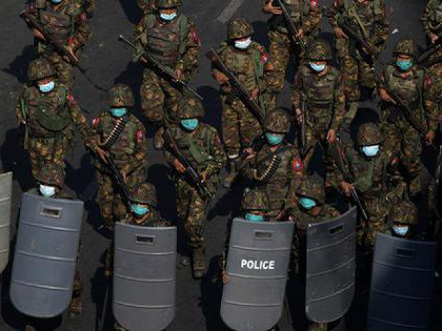 Thế giới - Myanmar: Lực lượng an ninh nổ súng truy quét trong đêm