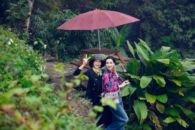 Á hậu Phương Anh đẹp tựa nàng thơ, Ngọc Thảo lên đồ sang chảnh uống cafe trong khu cách ly - 13