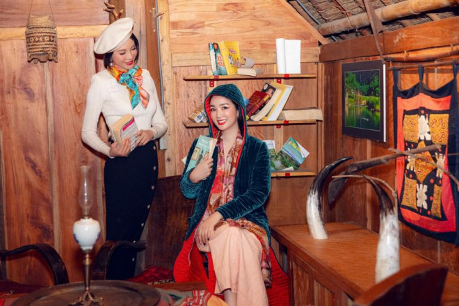 Á hậu Phương Anh đẹp tựa nàng thơ, Ngọc Thảo lên đồ sang chảnh uống cafe trong khu cách ly - 11