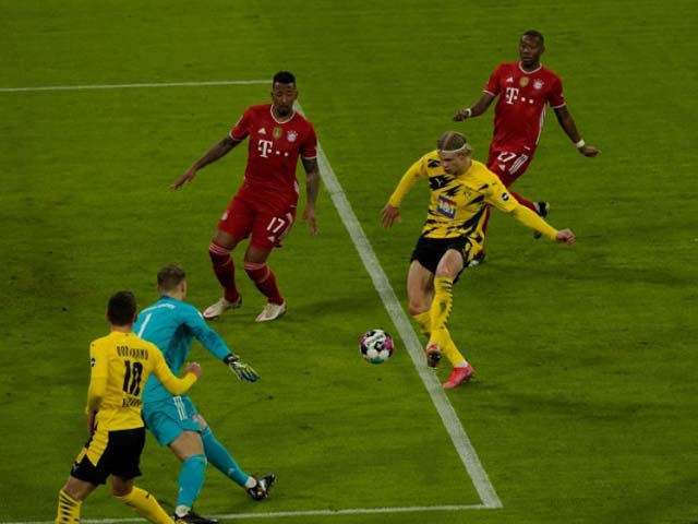 Video Bayern Munich - Dortmund: Sững sờ 4 bàn, Lewandowski - Haaland đọ tài (H1) - 1
