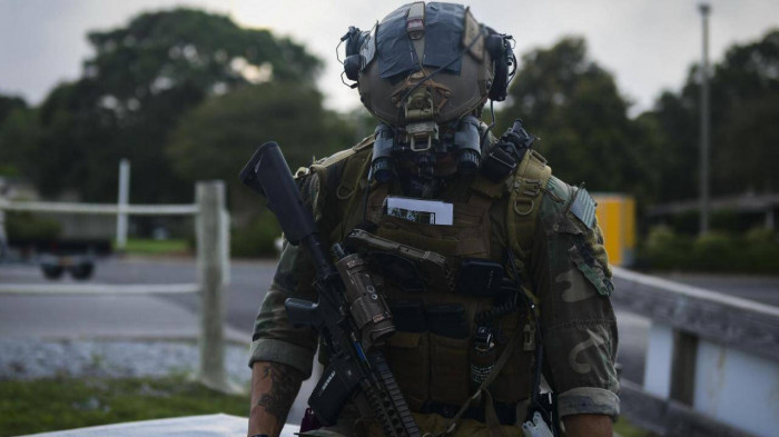 Lính đặc nhiệm Marine Raiders của Thủy quân Lục chiến Mỹ.