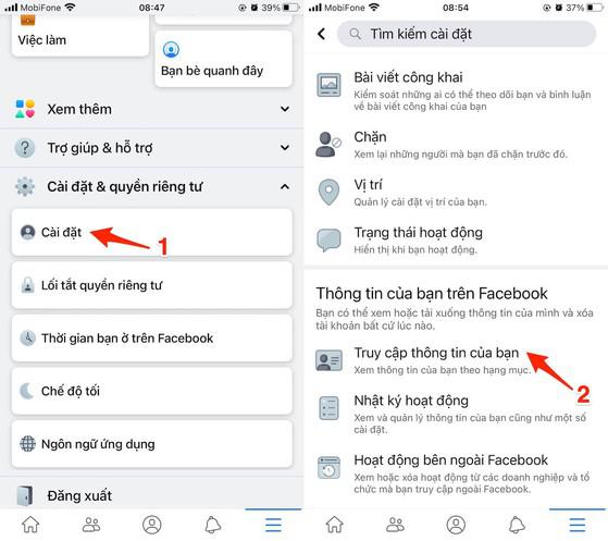 Cách tải toàn bộ hình ảnh trên Facebook về iPhone - 1