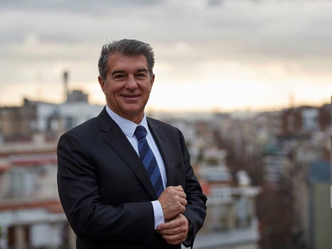 Luật sư kiêm doanh nhân và chính trị gia Joan Laporta sẽ lần thứ 2 trở thành Chủ tịch Barcelona