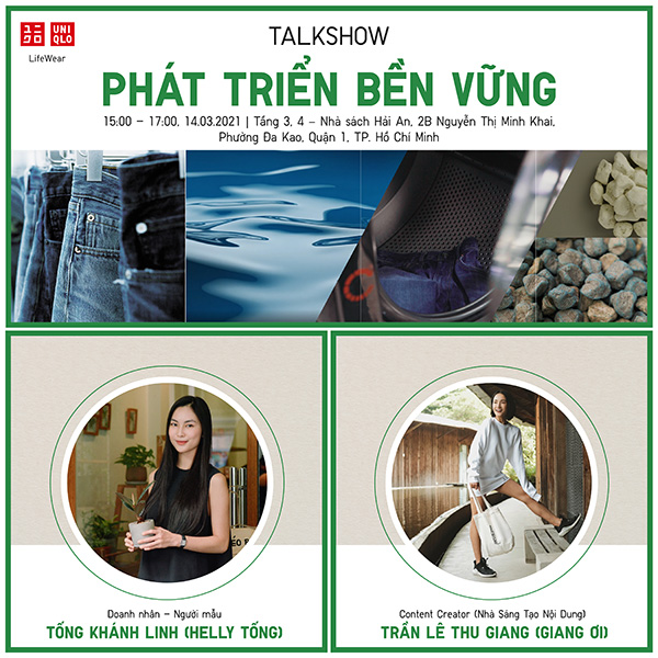 Sự kiện giới thiệu BST Xuân Hè 2021 của UNIQLO với điểm nhấn là chuỗi talk show đặc biệt - 5