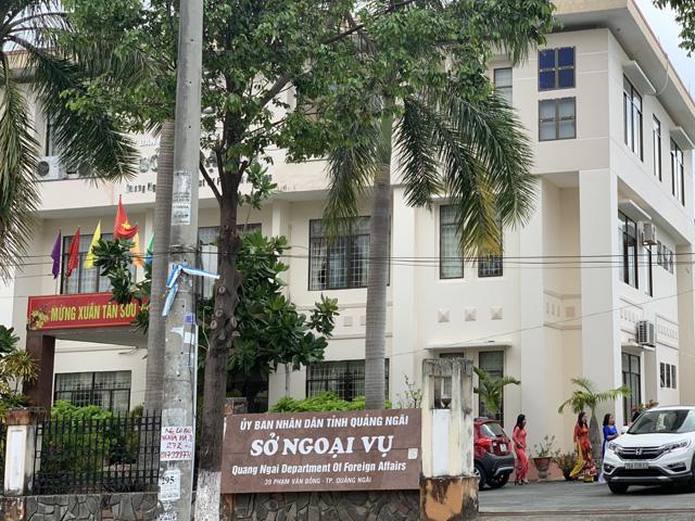 Sở Ngoại vụ tỉnh Quảng Ngãi