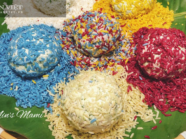 Ẩm thực - Cách làm bánh khúc đủ màu đẹp bắt mắt, ngon khó cưỡng