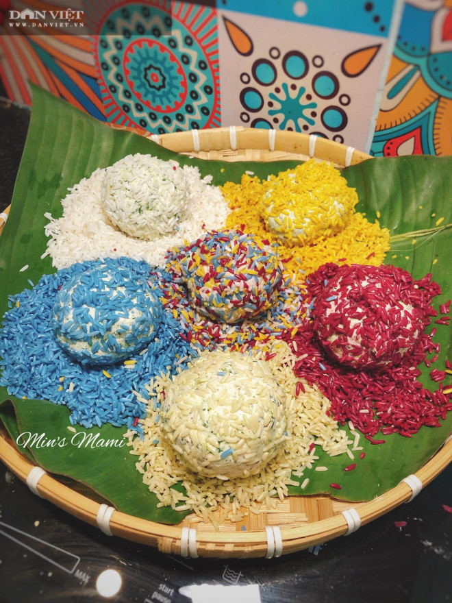 Cách làm bánh khúc đủ màu đẹp bắt mắt, ngon khó cưỡng - 5