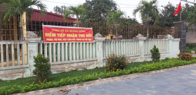 PV đã tới trụ sở làm việc với ông Lê Hữu Phương - Chủ tịch UBND xã Hoằng Đồng tìm hiểu việc ông D. bị tai nạn và được vội vàng chôn cất trong đêm.