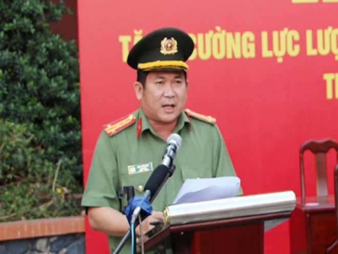 Đại tá Đinh Văn Nơi, Giám đốc Công an tỉnh An Giang. Ảnh: HD