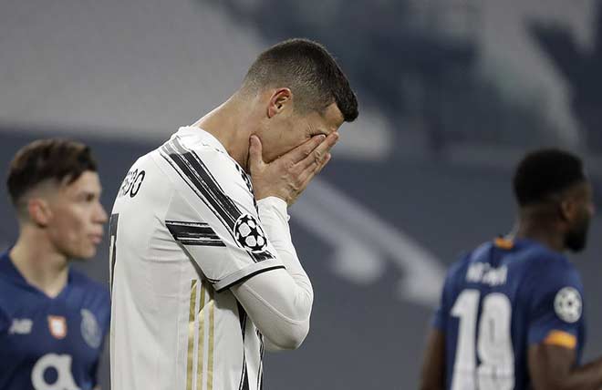 Ronaldo năm thứ 3 liên tiếp rời Champions League sớm, nhưng lần này là sau một màn trình diễn tệ hại