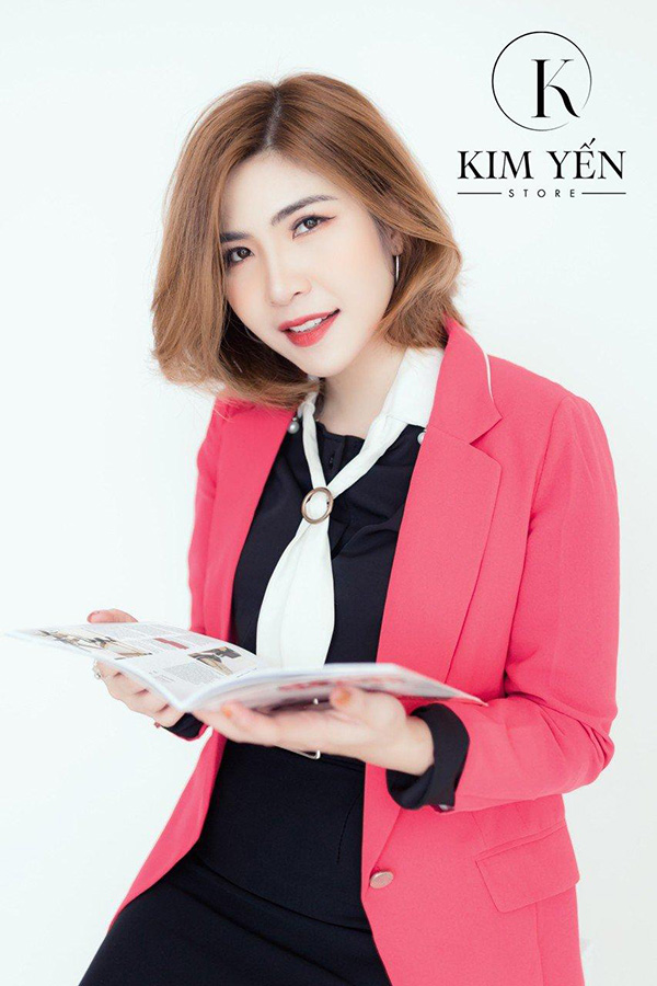 Ms.Kim Yến là người phụ nữ năng động, tự tin, cá tính và đầy bản lĩnh