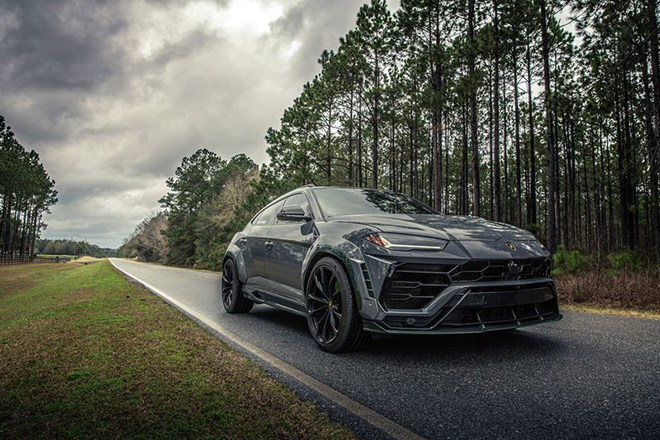 Siêu bò Lamborghini Urus biến hóa độc lạ với gói độ bodykit Green Urnet - 1