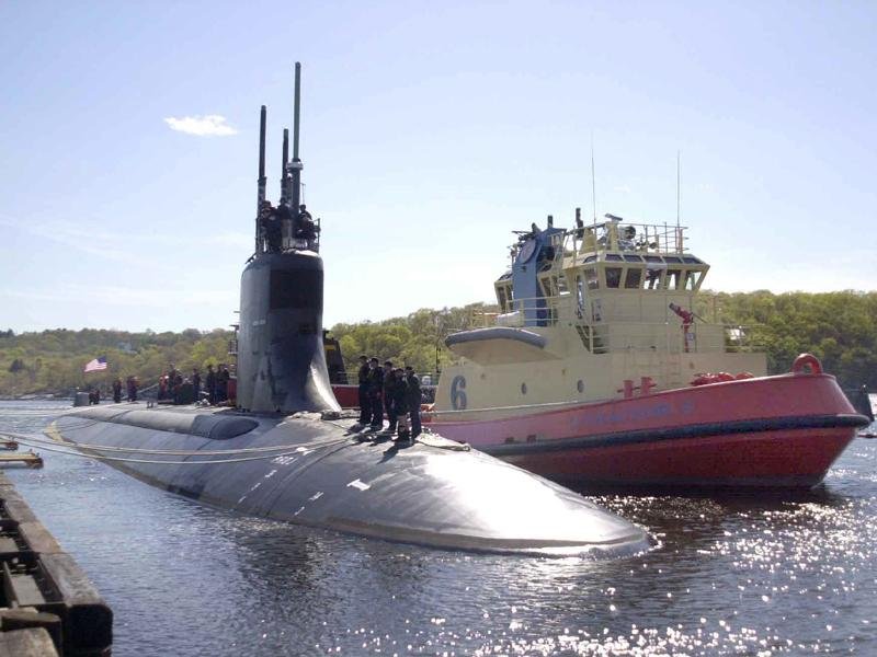 Tàu ngầm hạt nhân Mỹ&nbsp;USS Connecticut.