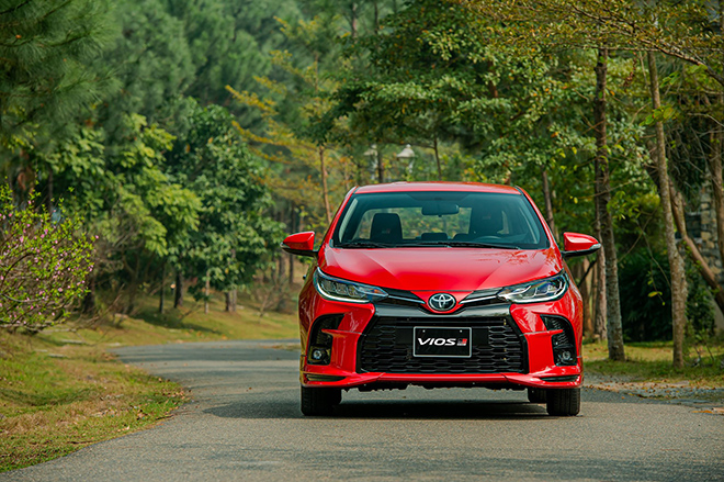 Đánh giá nhanh Toyota Vios 2021 bản thể thao GR-S giá 638 triệu đồng - 14