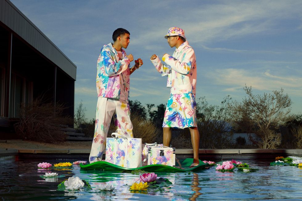 Bộ sưu tập hè cho nam của Louis Vuitton ngọt ngào như kem chảy - 2