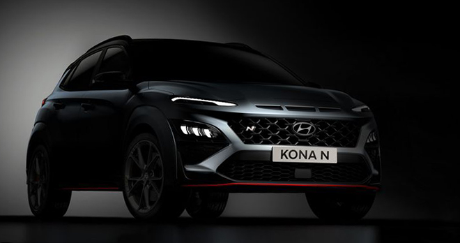 Hyundai nhá hàng Kona N 2022, thiết kế đậm chất thể thao và cá tính - 1
