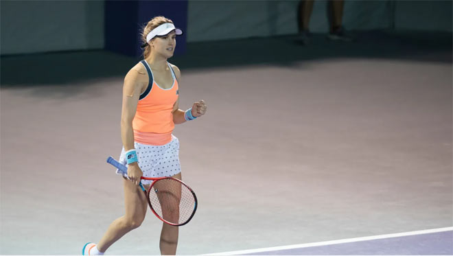 Bouchard đang hướng đến trận chung kết một giải WTA đầu tiên sau 6 tháng kể từ khi giành ngôi á quân giải Istanbul Open tháng 9 năm ngoái