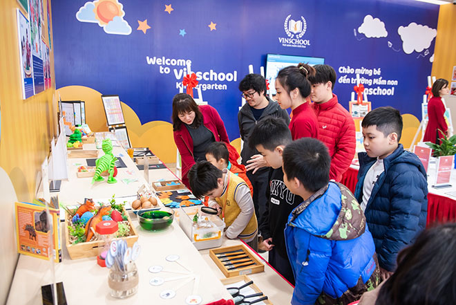 Hình ảnh phòng học nghệ thuật của học sinh Mầm non Vinschool Star City