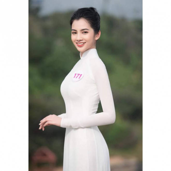 Cẩm Đan trong cuộc thi Hoa hậu Việt Nam