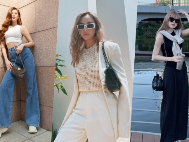 Thời trang - Thiều Bảo Trâm, Châu Bùi cùng dàn mỹ nhân Việt xuống phố với style giao mùa cực chất