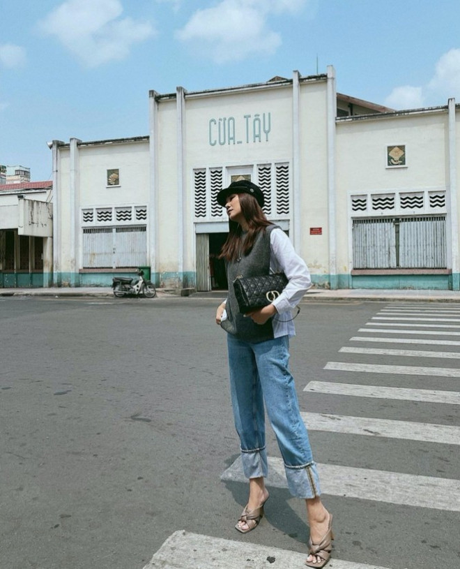 Thiều Bảo Trâm, Châu Bùi cùng dàn mỹ nhân Việt xuống phố với style giao mùa cực chất - 5