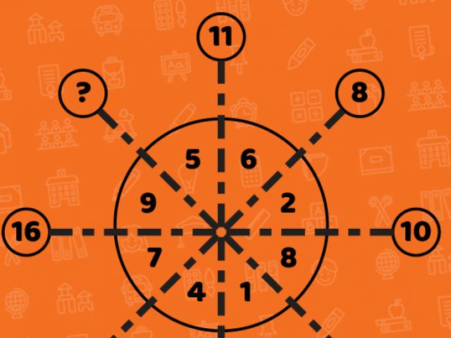 Giáo dục - du học - Đố bạn tìm được số còn thiếu trong câu đố này