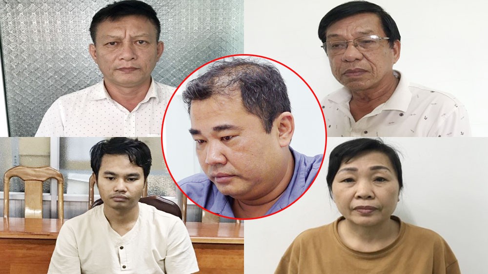 Nhóm đối tượng Mãnh, Trọng, Cảnh, Quý và Tâm