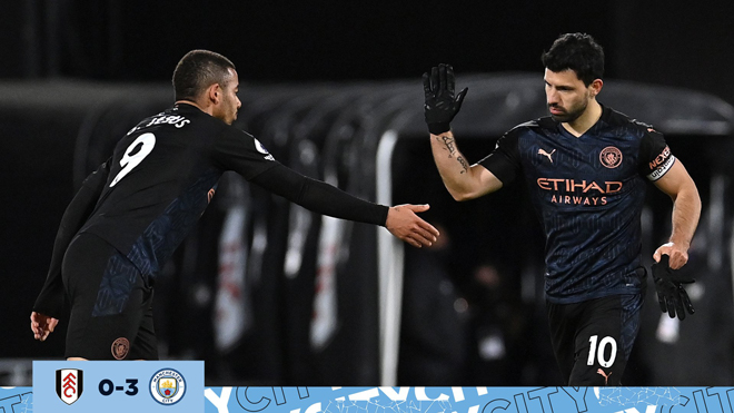 Video Fulham - Man City: Hiệp 2 bùng nổ, Aguero tìm lại bản năng - 3