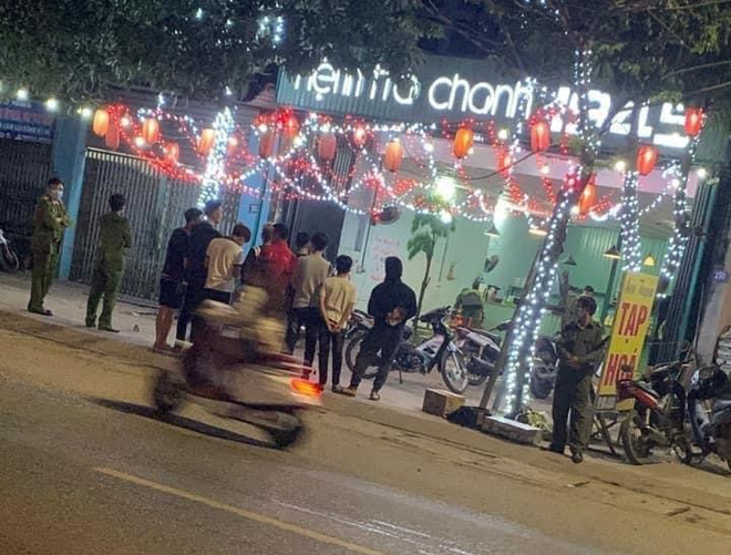 Quán trà chanh nơi xảy ra sự việc