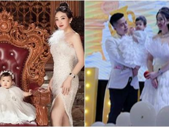 Bạn trẻ - Cuộc sống - "Cô dâu 200 cây vàng" gây sốt với tiệc sinh nhật hoành tráng cho con