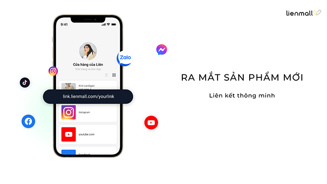 LienMall Link là một liên kết thông minh bao gồm nhiều link được thêm vào theo mục đích người sử dụng