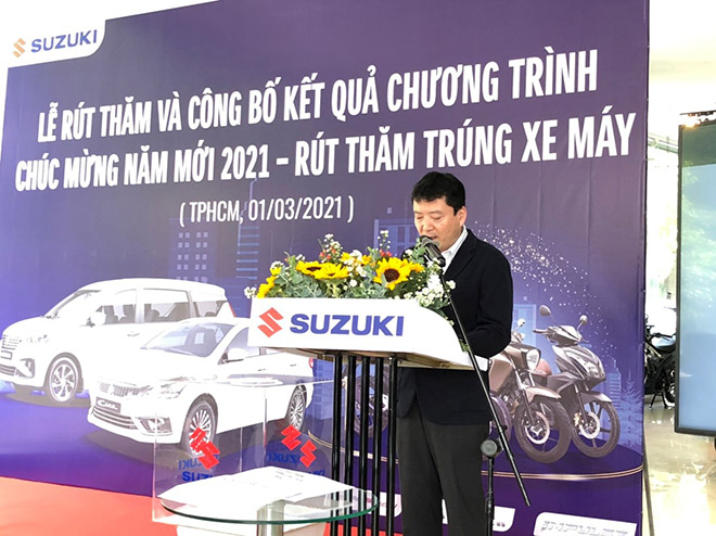 Kết quả bốc thăm chương trình “Chúc mừng năm mới – Rút thăm trúng xe máy” của Suzuki - 3