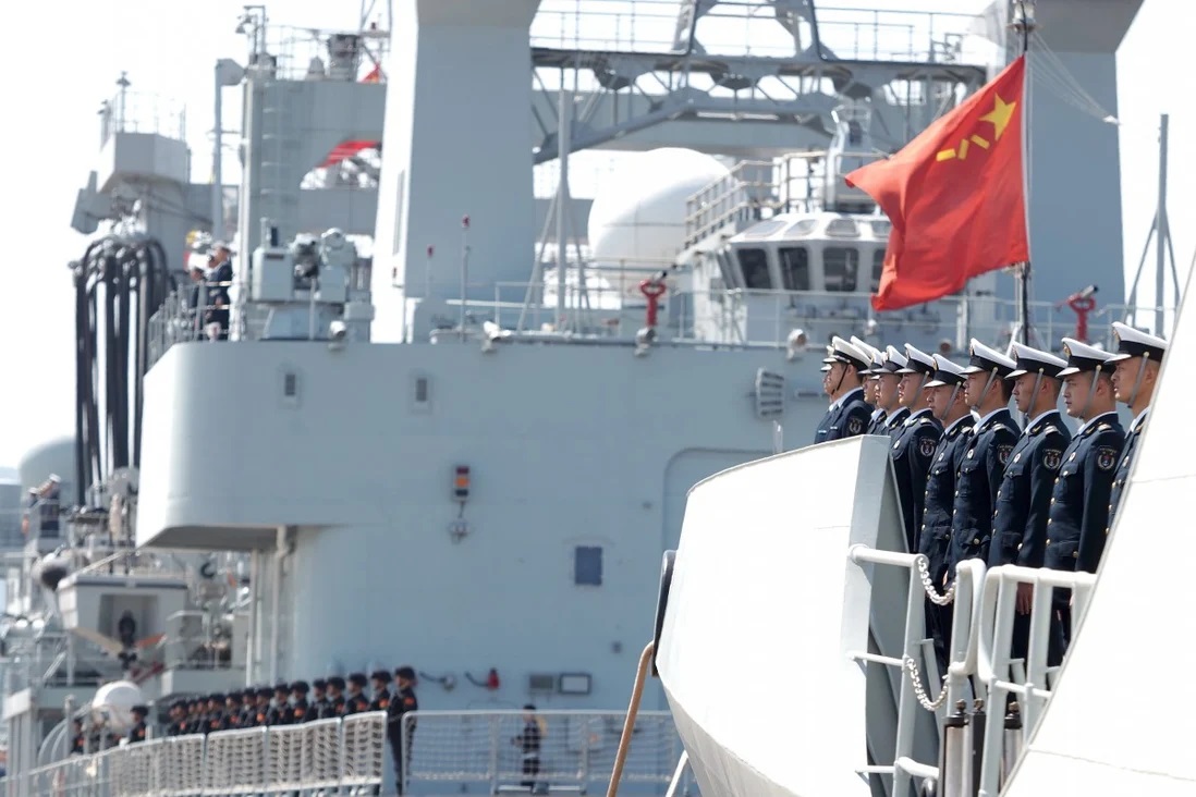 Trung Quốc được cho là đã vượt Mỹ về quy mô lực lượng hải quân, theo báo cáo thường niên của Bộ Quốc phòng Mỹ 2020. Ảnh: Tân hoa xã