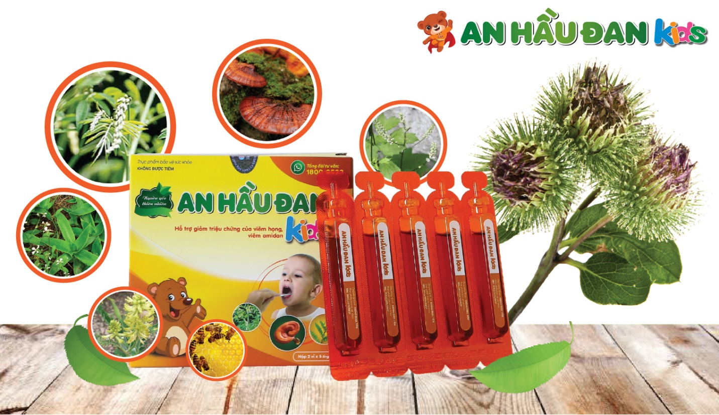 An Hầu Đan Kids – Hỗ trợ điều trị viêm amidan trẻ em hiệu quả, an toàn - 1