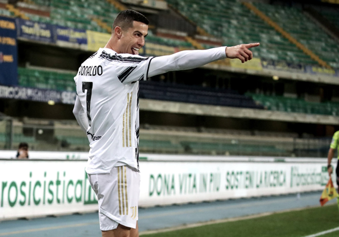 Trực tiếp bóng đá Cagliari - Juventus: Ronaldo lập hat-trick ngay trong hiệp 1 - 15