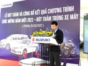 Tin tức ô tô - Kết quả bốc thăm chương trình “Chúc mừng năm mới – Rút thăm trúng xe máy” của Suzuki
