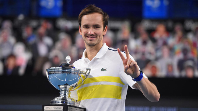 Medvedev đăng quang tại sự kiện&nbsp;Open 13 Provence