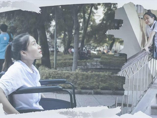 Bạn trẻ - Cuộc sống - Cảm phục nghị lực mạnh mẽ của nữ sinh trường Y với đôi chân khuyết tật